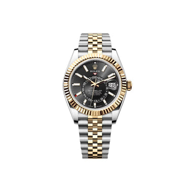Sky-Dweller Automatic Watch With Dual Time And Annual Calendar