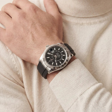 Sky-Dweller Automatic Watch With Dual Time And Ring-Command Control