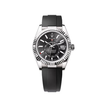 Sky-Dweller Automatic Watch With Dual Time And Ring-Command Control