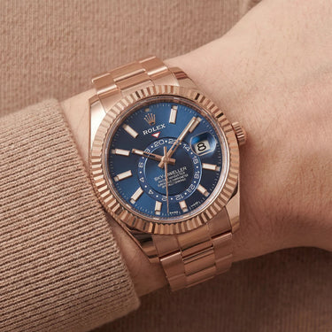 Sky-Dweller Automatic Watch With Dual Time Display