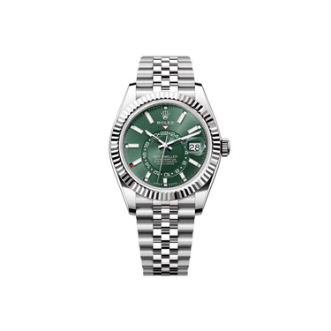 Sky-Dweller Automatic Watch With Dual Time Travel Layout
