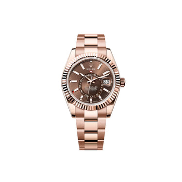Sky-Dweller Brown Dial Men's Watch