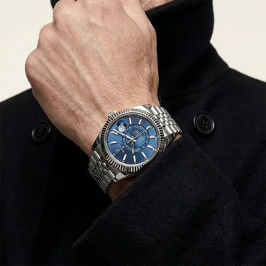 Sky-Dweller Oyster Automatic Blue Dial Men's Watch