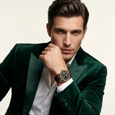 Sky-Dweller Oysterflex Men’s Watch With Dial Design