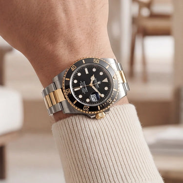 Submariner Date Automatic Black Dial Men's Watch