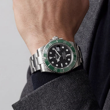 Submariner Date Green Dial Oystersteel Men's Watch