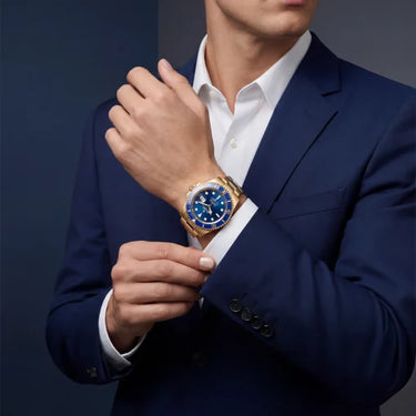 Submariner Professional Automatic Men’s Dive Watch With Unidirectional Bezel And Date