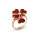 18K Sweet Alhambra Effeuillage Ring