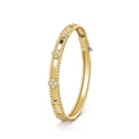 18K Perlée Sweet Clovers Small Bracelet