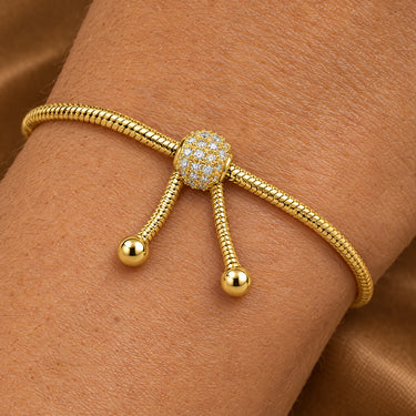 Talia Snake Chain Slider Bracelet