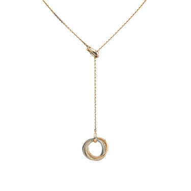 18K Trinity Diamonds Necklace