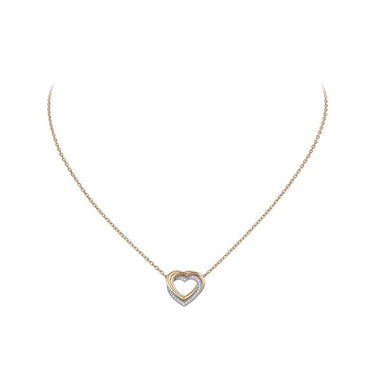 Trinity Heart Necklace