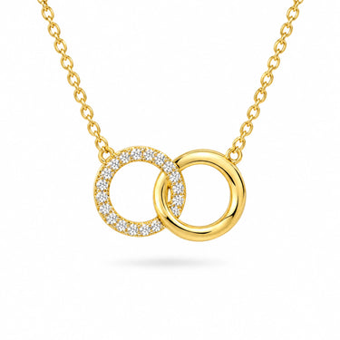 Unita Interlocking Circles Pendant Necklace