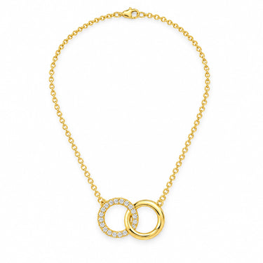Unita Interlocking Circles Pendant Necklace