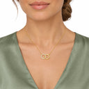 Unita Interlocking Circles Pendant Necklace