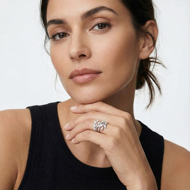 Victoria Vine Bypass Ring