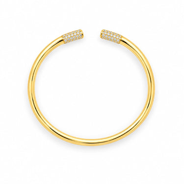 Vienne Pave Open Cuff Bracelet
