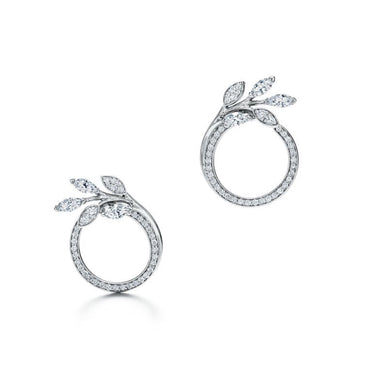 Vine Circle Earrings