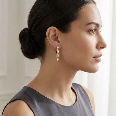 Vine Convertible Drop Earrings