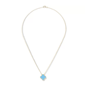 18K Vintage Alhambra Agent Pendant Necklace