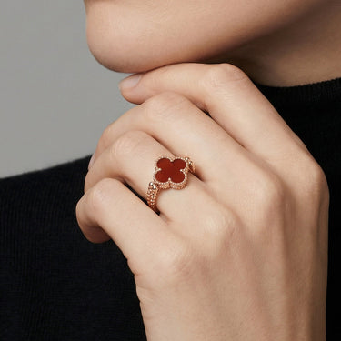 Vintage Alhambra Reversible Ring