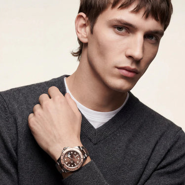 Yacht-Master Mens Watch With Sporty Dial Design