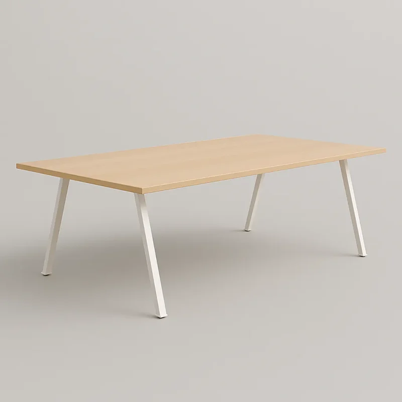 Minimalist Office Desk Cluster Sleek Design for Modern Workspace