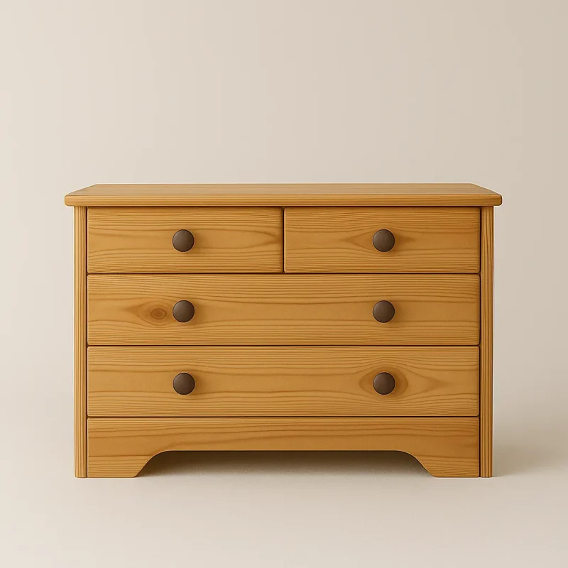 Modern Wooden Filing Cabinet Stylish Durable Storage Solution for Your Office