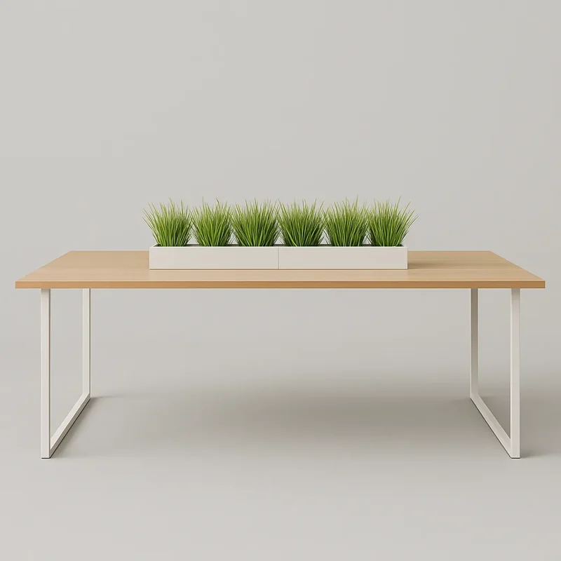 Modern Collaborative Desk Cluster Workspace Essential