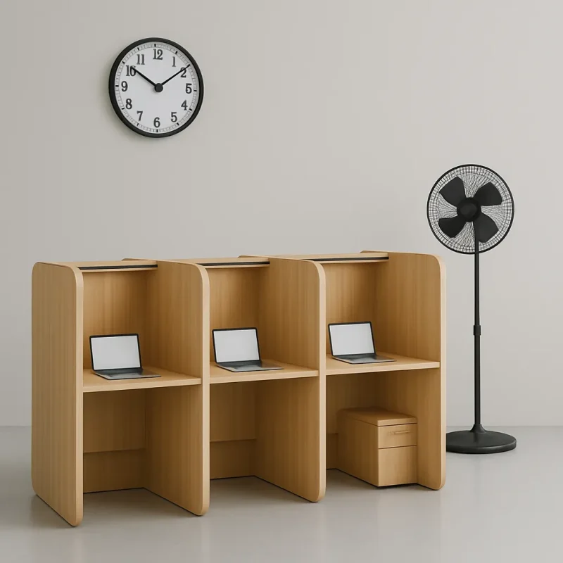 Premium Study Desk Cluster Design Upgrade