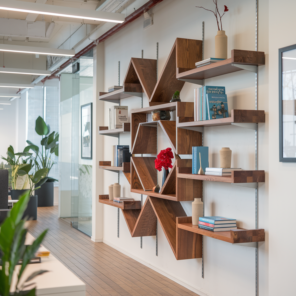 Best Wood Types for Durable Office Wall Shelves