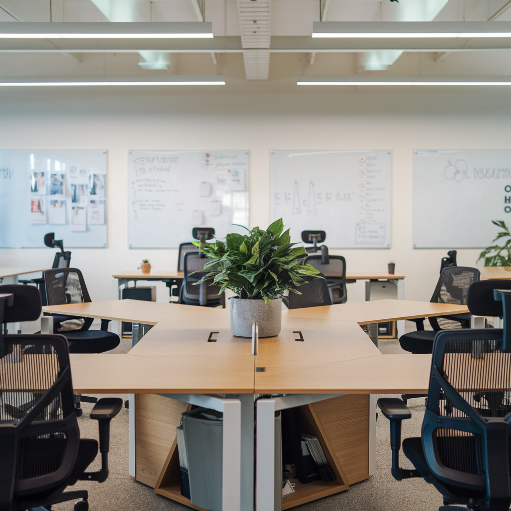 Designing Collaborative Workspaces with Multi-User Desks