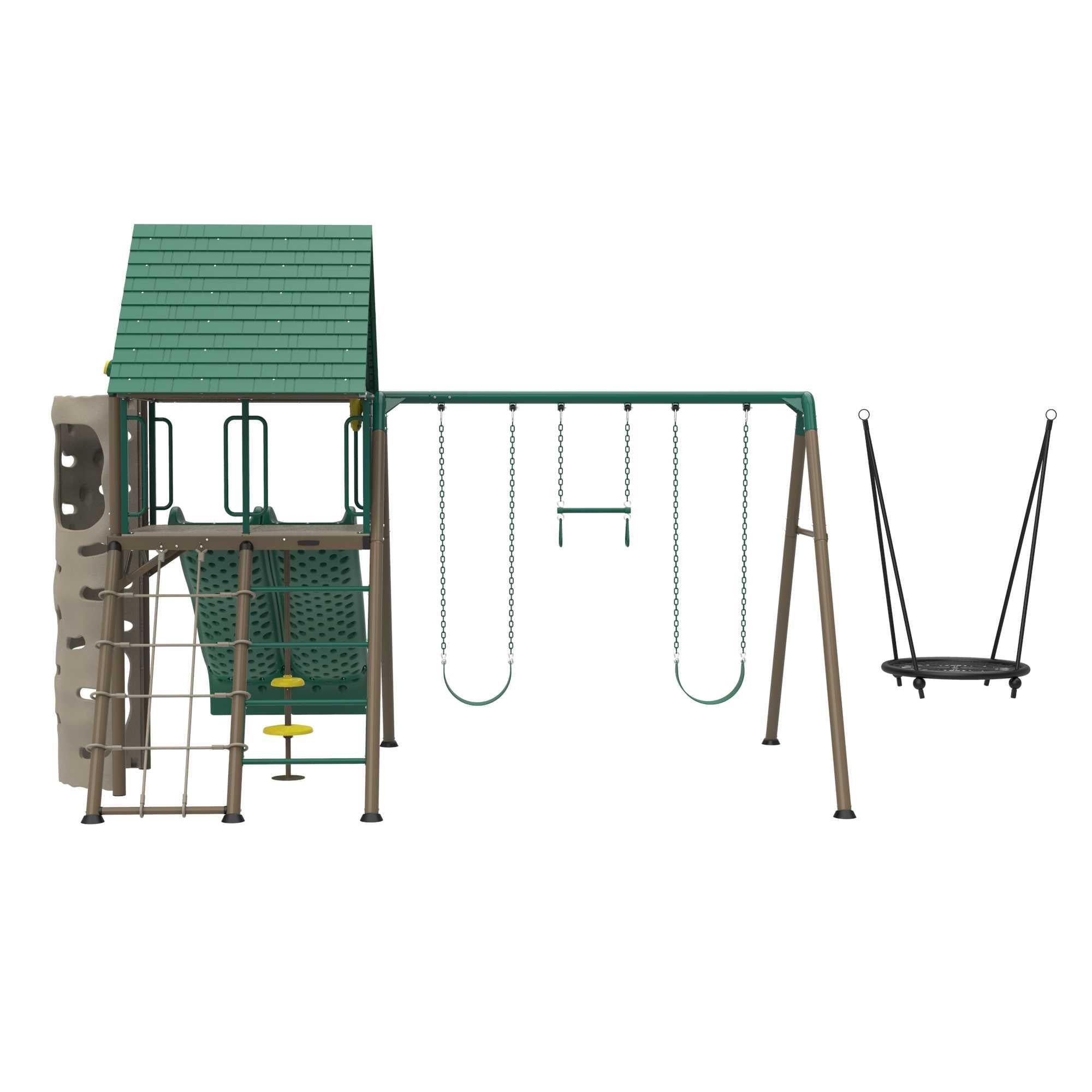 Big Stuff Two-Slide Swing Set - 91079