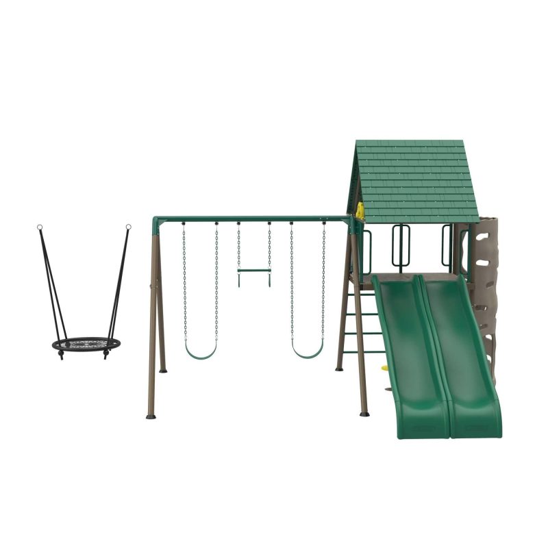 Big Stuff Two-Slide Swing Set - 91079