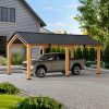11x20 Wood Carport Gazebo Kits with Ceiling Hooks - Standard
