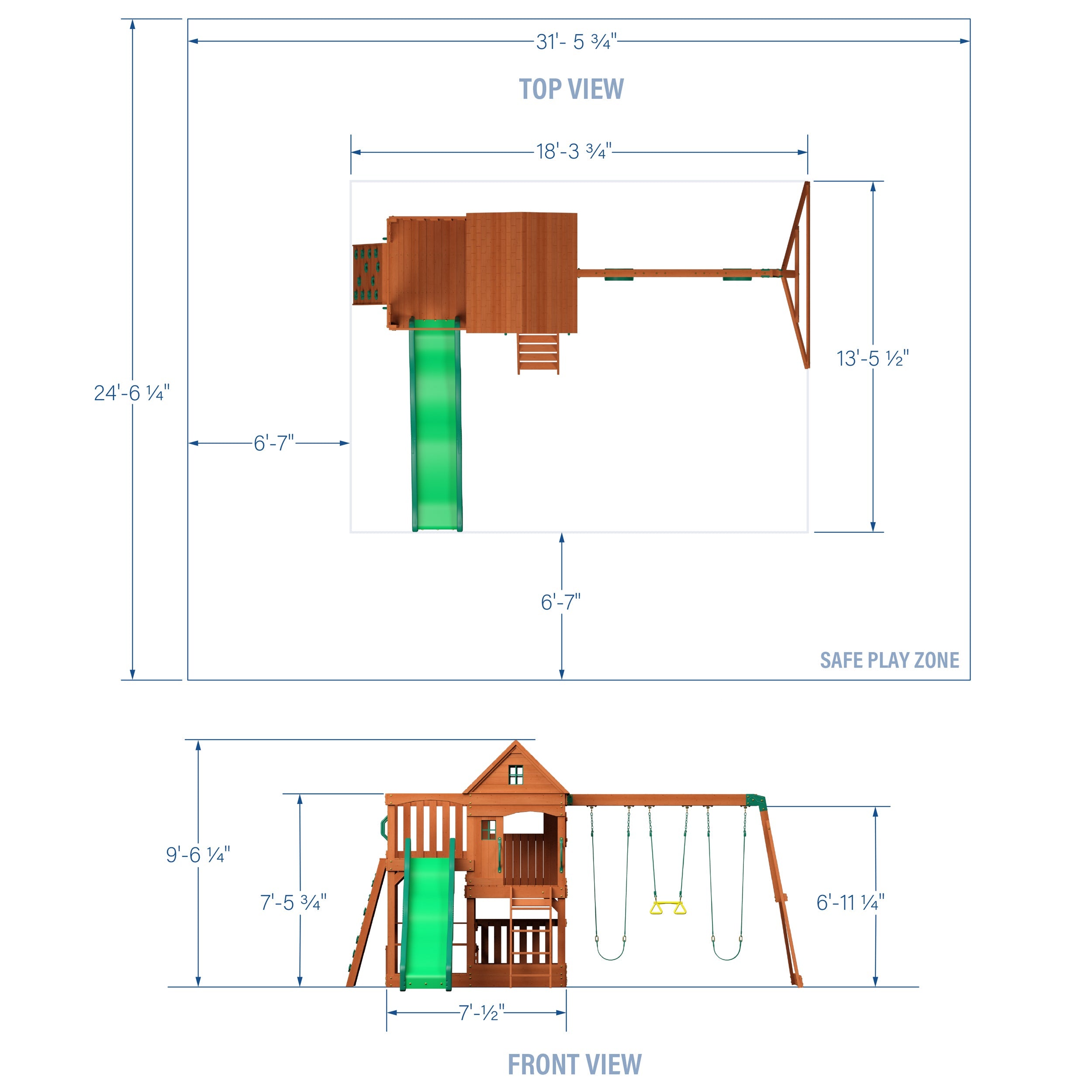 Hillcrest Swing Set