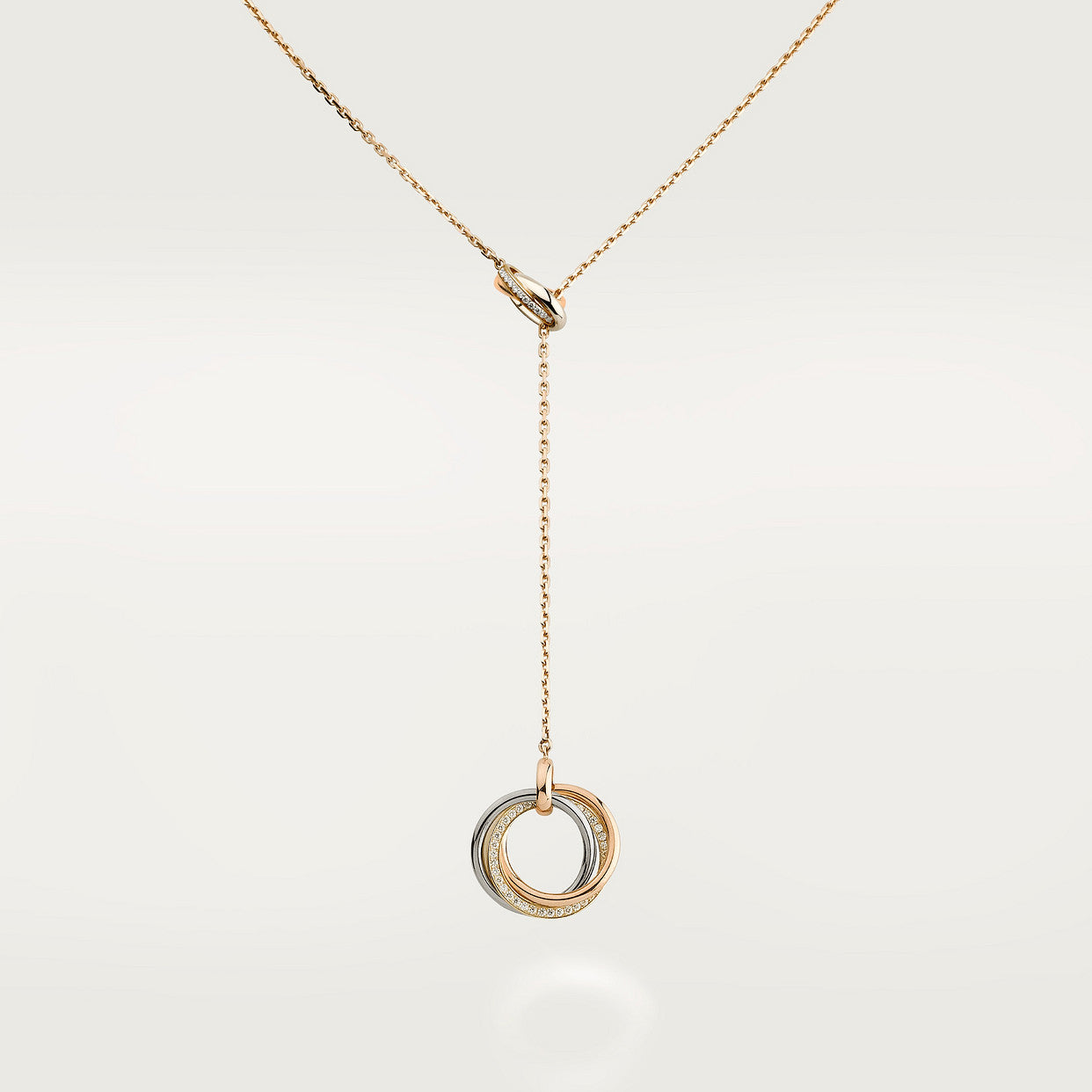 Pnstime Trinity Diamonds Necklace