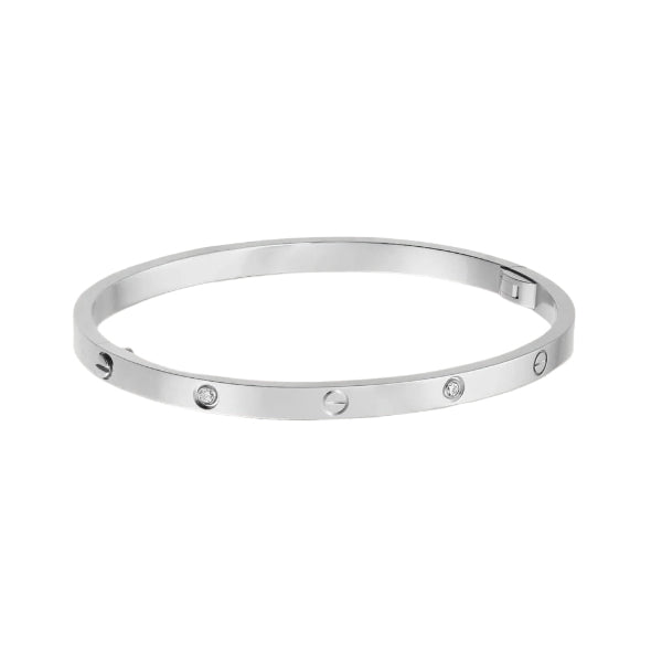 Pnstime Love Six Diamonds Small Bracelet Delicate - Image 10