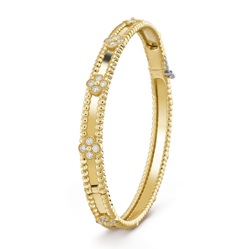 Pnstime Perlée Sweet Clovers Small Bracelet Gift Jewelry