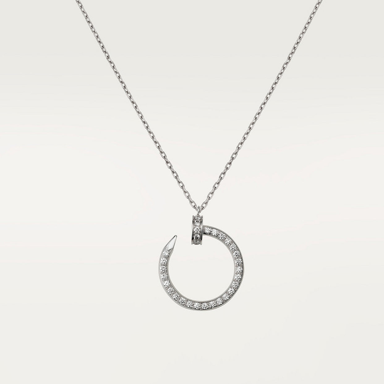 Pnstime Juste Un Clou Full Diamonds Necklace - Image 6