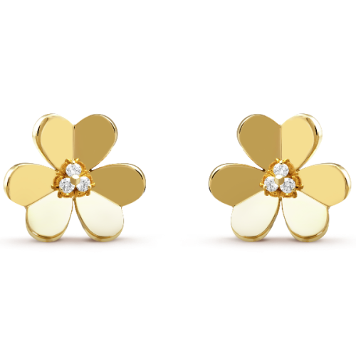 Pnstime Frivole Large Model Earrings Fashion Jewelry