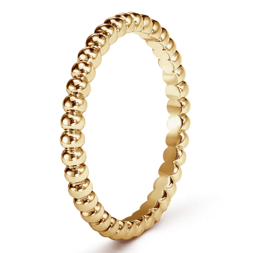 Pnstime Perlée Pearls Of Gold Ring Gift Jewelry