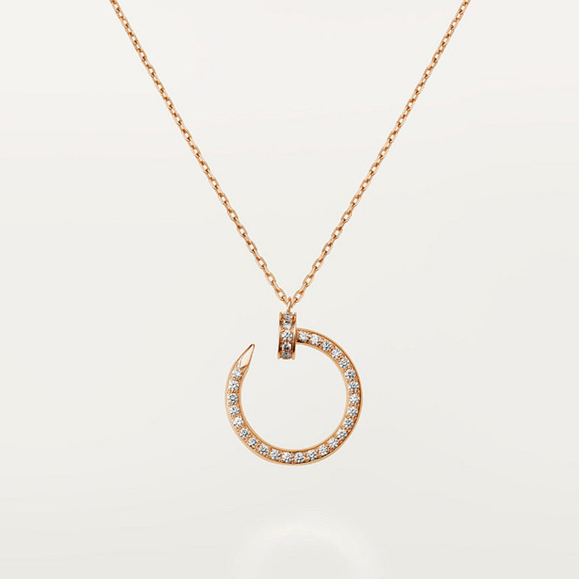 Pnstime Juste Un Clou Full Diamonds Necklace - Image 5