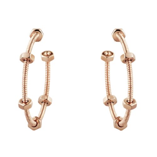 Pnstime Large Écrou De Earrings Elegant Style