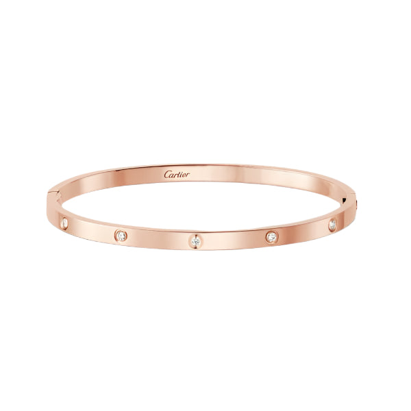 Pnstime Love Ten Diamonds Small Bracelet Elegant - Image 11