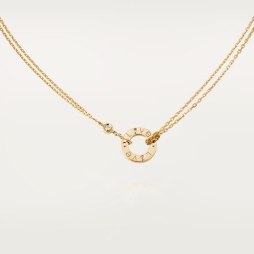 Pnstime Love Diamond Necklace