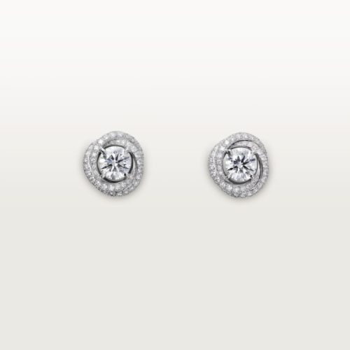 Pnstime Trinity Ruban Earrings Gift Jewelry