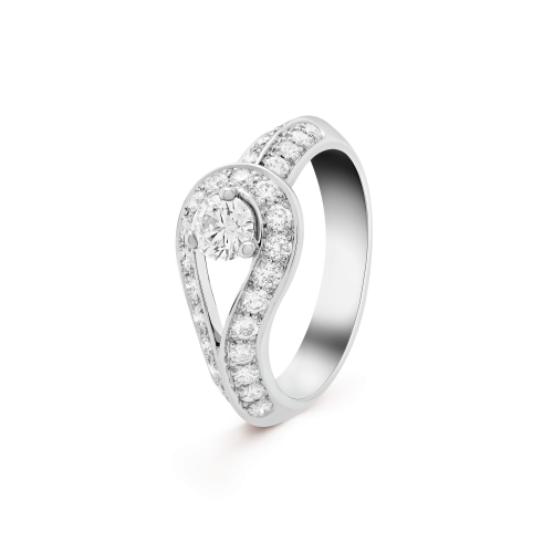 Pnstime Couture Solitaire Ring