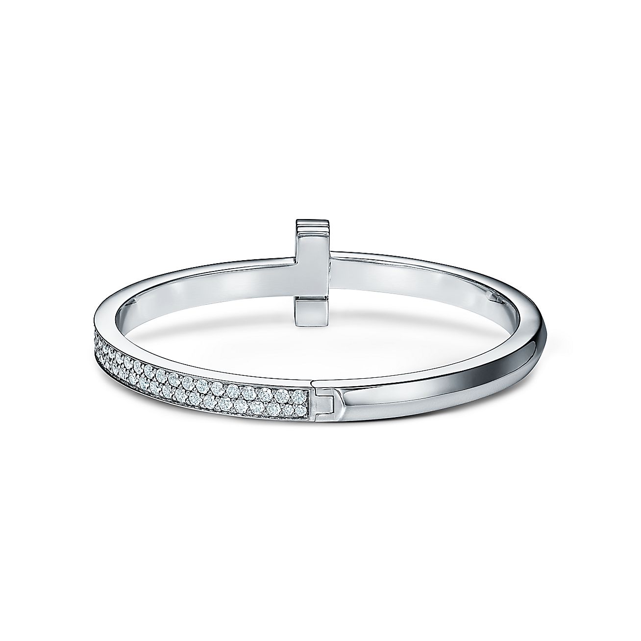 Pnstime T1 Wide Diamond Hinged Bracelet - Image 15