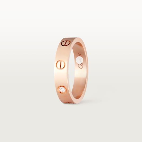 Pnstime Love Wedding One Diamond Ring Minimalist - Image 7